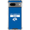 NFL Los Angeles Rams Blue Performance Series Google Pixel 8 Clear Case